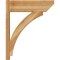 Ekena Millwork Thorton Slat Rough Sawn Outlooker, Western Red Cedar, 8"W x 26"D x 32"H OUT08X26X32THR06RWR - alternate 2